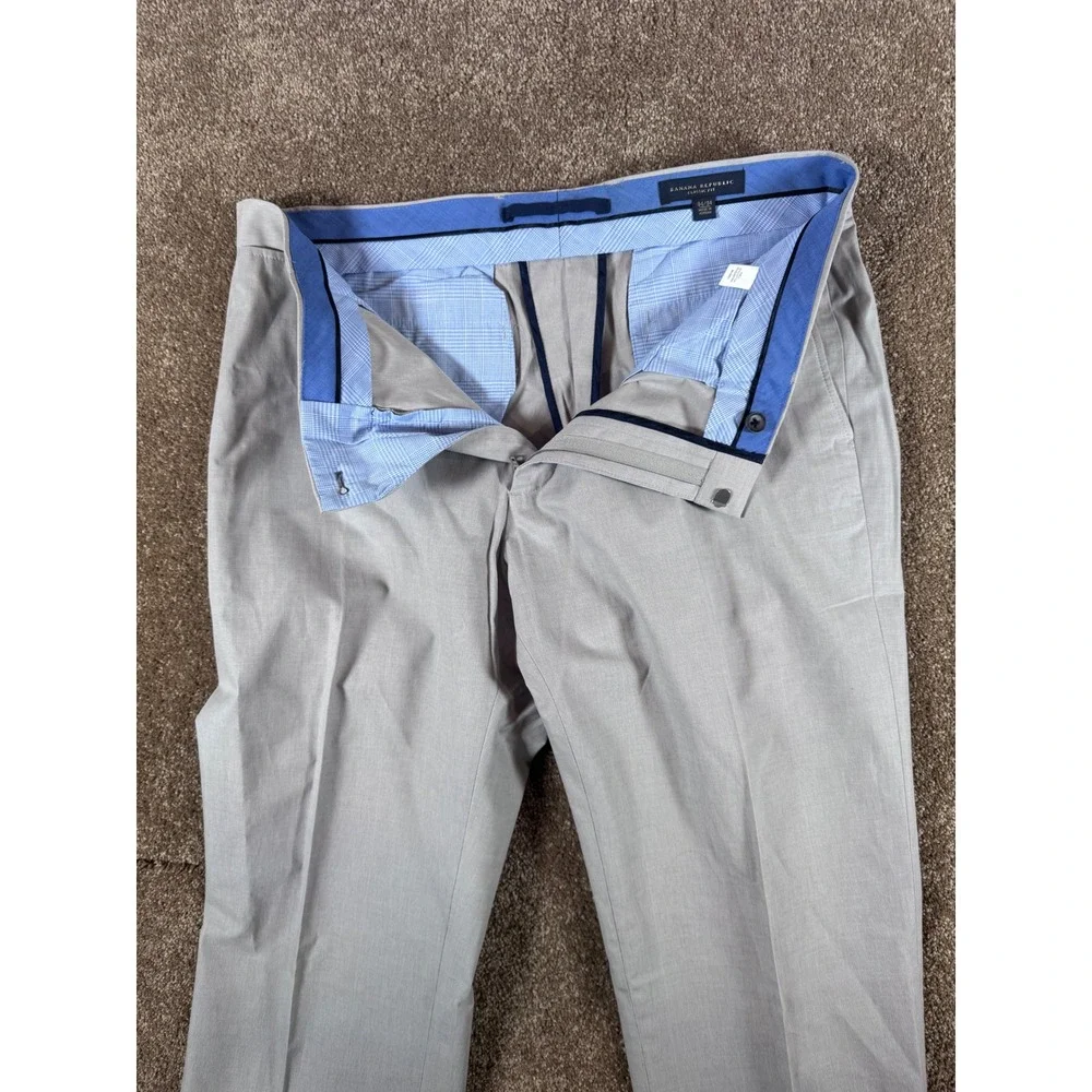 Banana Republic Classic Fit Light Gray Dress Pants‎ Men's Size 34x34